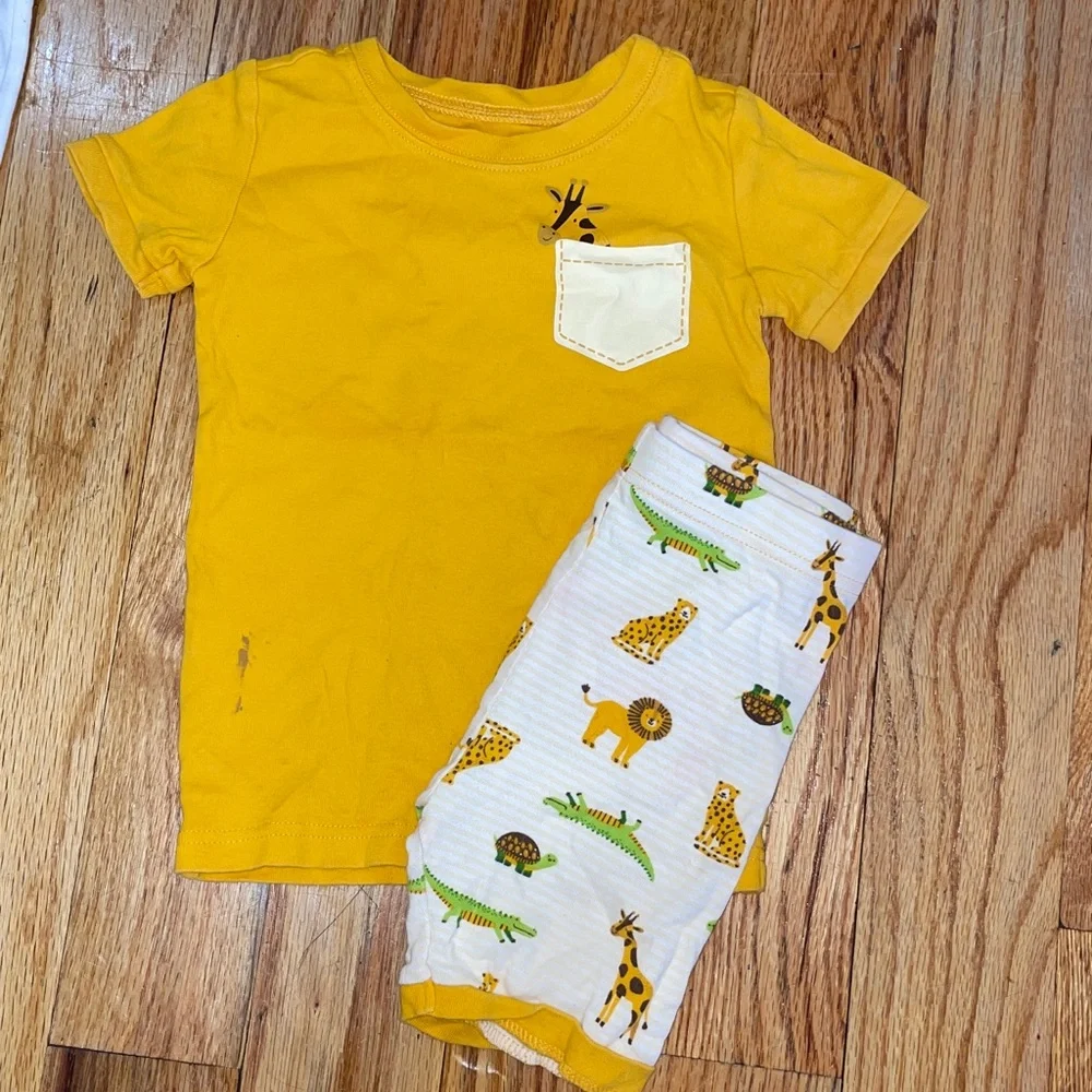 12 pcs GAP / OLD NAVY Kids 100% cotton Pajamas , short sleeve w shorts Unisex